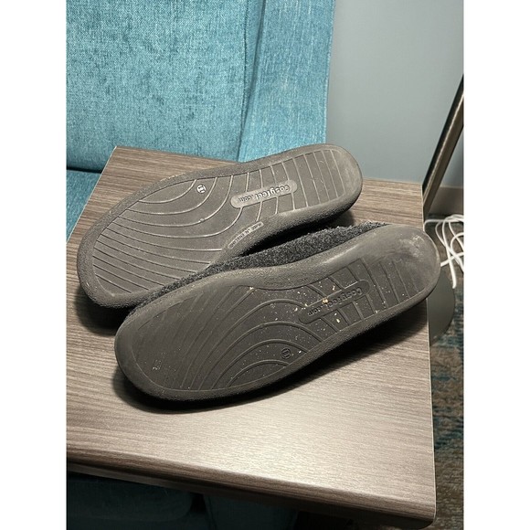 Cosyfeet Ronnie Mens Slippers Gray Black Size 11 - Picture 11 of 12